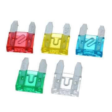 50 Pcs 10A To 30A Mini Size Auto Insurance Tablets Fuse Kit Car Insurance Tablets Blade