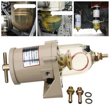 500FG 500FH Diesel Fuel Filter Oil/Water Separator Marine Boat Trucks 90GPH