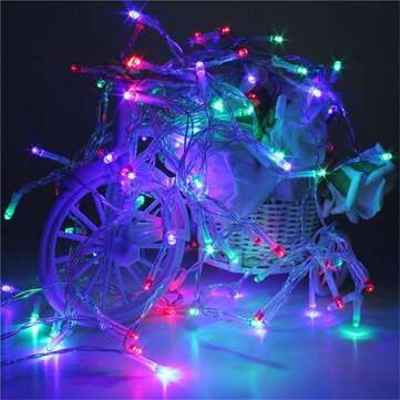 500LED 100m String Fairy Light 8 Modes Waterproof Xmas Party Weddin... (LIGHT COLOR: COLOURFULLIGHT)
