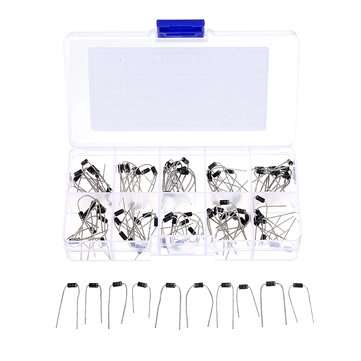 500pcs 10 Values Rectifier Diode Assorted Kit 1N4001 1N4002 1N4003 1N4004 1N4005 1N4006 1N4007 1N581