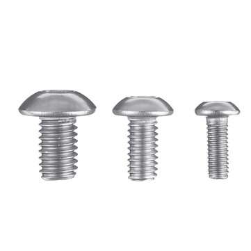 500pPCS Stainless Steel Hex Socket Cap Head Bolts Screws Nuts M3 M4 M5 304 Kit