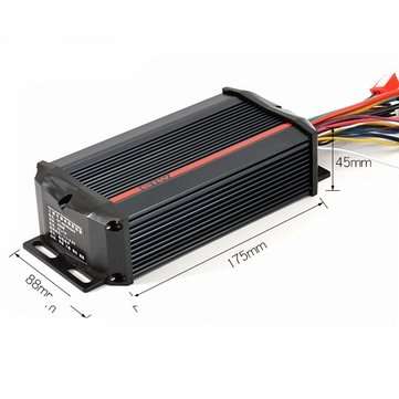 500W 72V DC Sine Wave Brushless Inverter Controller 12 Tube Three-Mode For E-bike Scooter Electric B