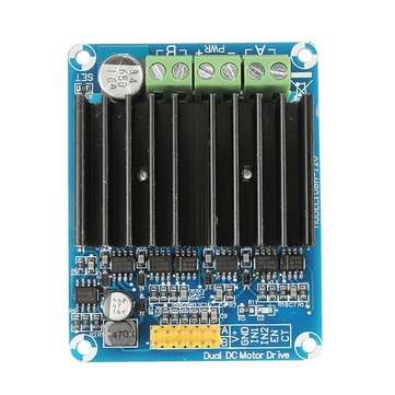 50A Dual-Channel H Bridge Motor Driver Module Robot Chassis Servo