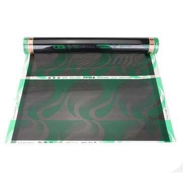 50cm 0.5M/1M/2M/3M 220V Far Infrared Floor Heating Film Crystal Carbon Fiber Vinyl F... (LENGTH: 2M)