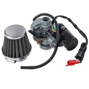 50cc 70cc 90cc 110cc Carb Carburetor With Air Filter Intake Pipe+Gasket For ATV Quad Mini Motor Go K