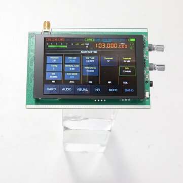 50K-200MHz Malachite Receiver with 3.5 Inch LCD Display Malahit Noise Reduction Backlight Control DS
