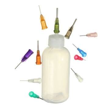 50ml Empty E-liquid Plastic Rosin Flux Alcohol Bottles For Dispenser Rosin Solder Flux Paste +330 Ne