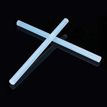 50Pcs 11mm x 200mm White Transparent Hot Melt Gule Sticks DIY Craft Model Repair Adhesive