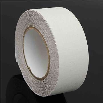 50mm x 10m PVC White Waterproof Tape Anti-Slip Adhesive Tape