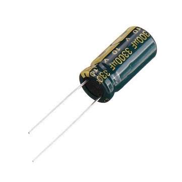 50Pcs 10V 3300UF High Frequency Low ESR Radial Electrolytic Capacitor