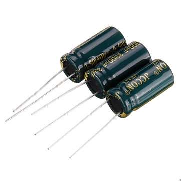 50Pcs 10V 3300UF High Frequency Low ESR Radial Electrolytic Capacitor