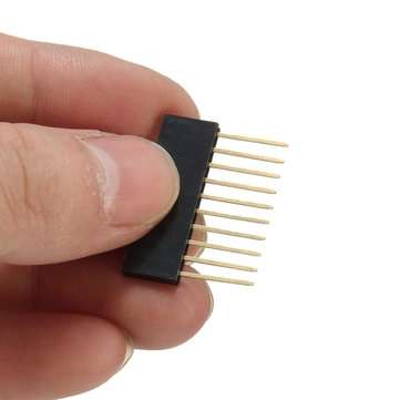 50pcs 10P 2.54MM Stackable Long Connector Female Pin Header