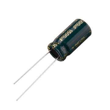 50Pcs 16V 1500UF 10 x 20MM High Frequency Low ESR Radial Electrolytic Capacitor