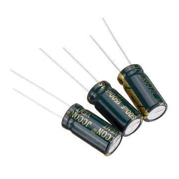 50Pcs 16V 1500UF 10 x 20MM High Frequency Low ESR Radial Electrolytic Capacitor