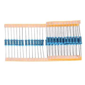50pcs 1W 20KR Metal Film Resistor 1% 20K ohm Resistance