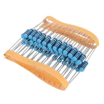50pcs 1W 20KR Metal Film Resistor 1% 20K ohm Resistance