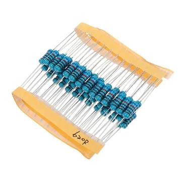 50pcs 1W 620R Metal Film Resistor 1% 620 ohm Resistance