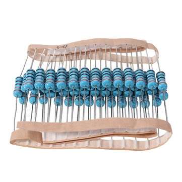 50pcs 1W 3.3KR Metal Film Resistor 1% 3.3K ohm Resistance