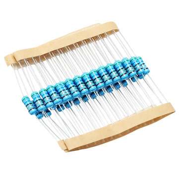 50pcs 1W 56R Metal Film Resistor 1% 56 ohm Resistance