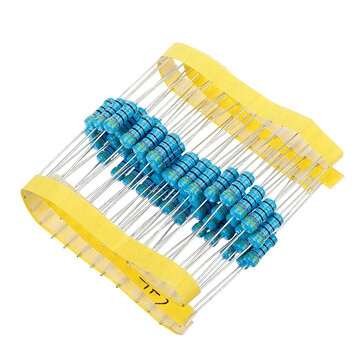 50pcs 1W 4.3KR Metal Film Resistor 1% 4.3K ohm Resistance