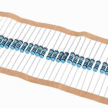50pcs 1W 240R Metal Film Resistor 1% 240 ohm Resistance