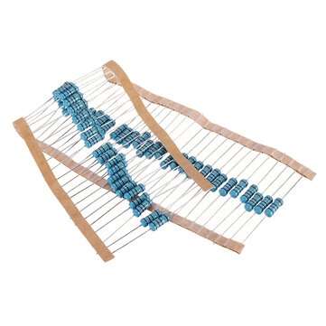 50pcs 1W 24KR Metal Film Resistor 1% 24K ohm Resistance