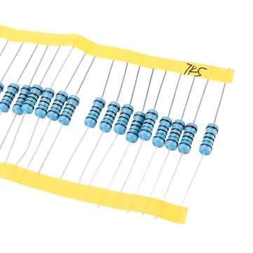 50pcs 1W 7.5KR Metal Film Resistor 1% 7.5K ohm Resistance