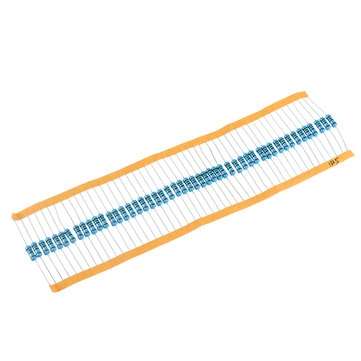 50Pcs 1W Metal Film Resistor 1% 1.5R 1.5 Ohm