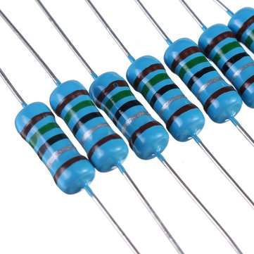 50Pcs 1W Metal Film Resistor 1% 1.5R 1.5 Ohm