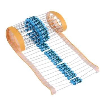 50Pcs 1W Metal Film Resistor 1% 1.5R 1.5 Ohm