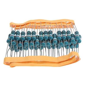 50Pcs 1W Metal Film Resistor 1% 390R 390 Ohm