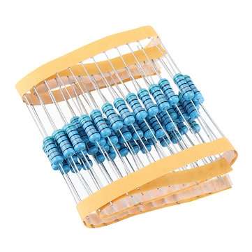50pcs 1W Metal Film Resistor 1% 510K ohm