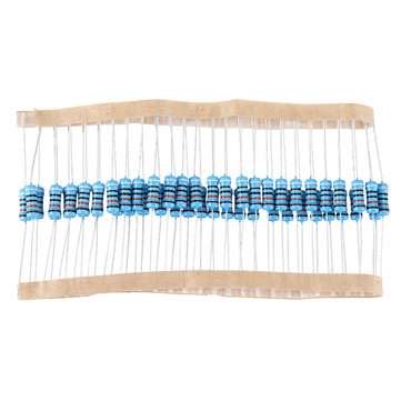 50pcs 1W Metal Film Resistor 1% 910K ohm
