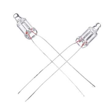 50Pcs 220V 5*12MM Neon Bubble Tube Neon Bubble Lamp Neon Bubble Indicator