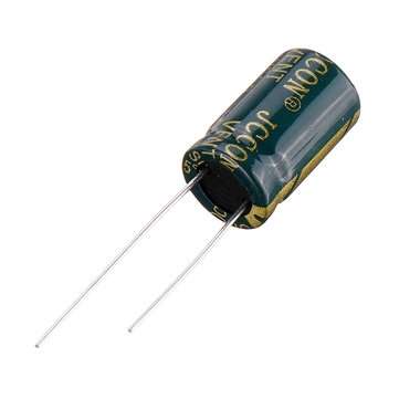 50pcs 25V 1000uf 10x16MM High Frequency Low ESR Radial Electrolytic Capacitor