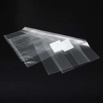 50Pcs 200x450x0.06mm PVC Mushroom Grow Seedling Bags Substrate High Temp Pre Sealable