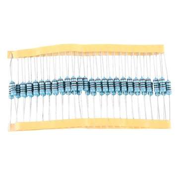 50pcs 1W Metal Film Resistor 1% 820K ohm