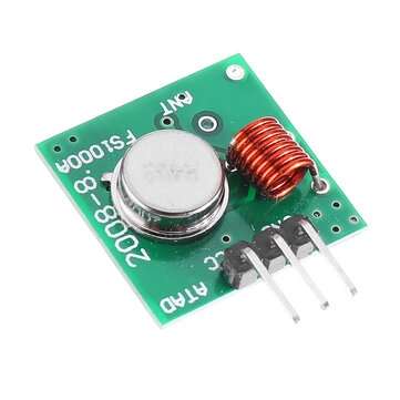 50pcs 433Mhz RF Decoder Transmitter With Receiver Module Kit