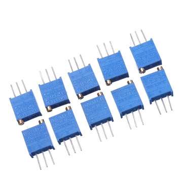 50pcs 3296W 100K ohm Trimpot Trimmer Potentiometer