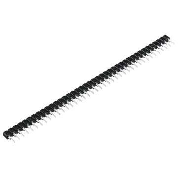 50pcs 40 Pin Single Row 2.54mm Round Female Header Pin
