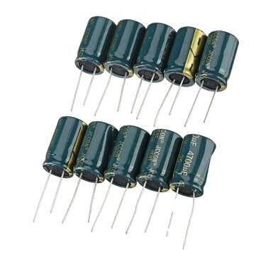 50PCS 4700UF 25V 16*26mm Electrolytic Capacitor