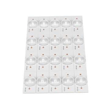 50Pcs 6V Lens Type LED Lamp Beads Particle Lamp Bar LCD TV TV Rear Projection Universal Lamp Bead Ba