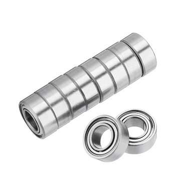 50Pcs 5x10x4mm Metal Sealed Shielded Deep Groove Ball Bearing MR105ZZ
