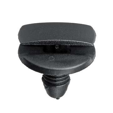 50PCS Black Interior Auto Car Fastener Clip Car Push Type Rivet Retainer Bumper Fender Fixed Clamp F