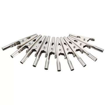 50Pcs DANIU Iron Crocodile Test Cable Clip Lead Screw Fixing
