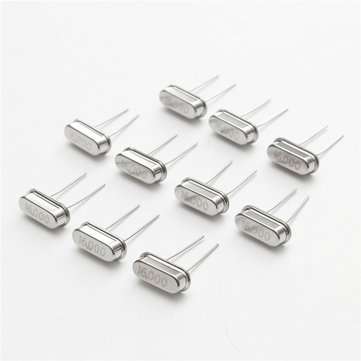 50Pcs HC-49S 16MHz 16 MHz 16M Hz 16.000M Mini Passive Resonator Quartz Crystal Oscillator