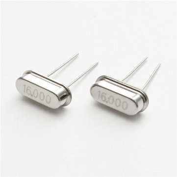50Pcs HC-49S 16MHz 16 MHz 16M Hz 16.000M Mini Passive Resonator Quartz Crystal Oscillator