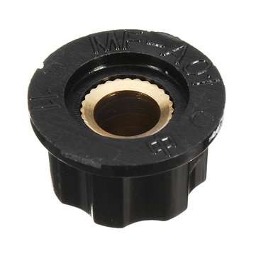 50pcs MF-A01 Bakelite Potentiometer Knob Cap Hat Diameter 20mm Bore Diameter 6.4mm For RV24YN WH118