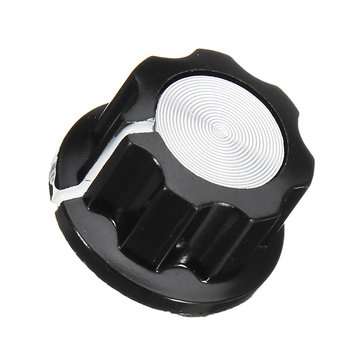 50pcs MF-A01 Bakelite Potentiometer Knob Cap Hat Diameter 20mm Bore Diameter 6.4mm For RV24YN WH118