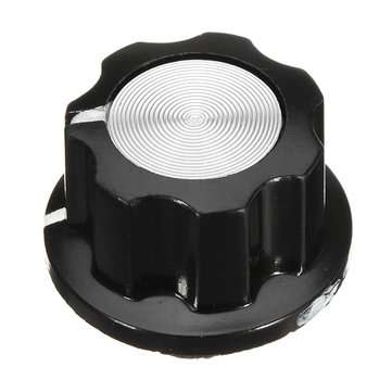 50pcs MF-A01 Bakelite Potentiometer Knob Cap Hat Diameter 20mm Bore Diameter 6.4mm For RV24YN WH118